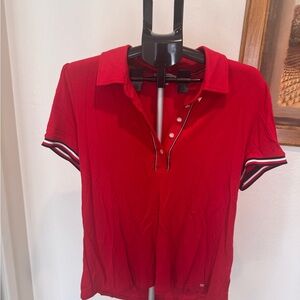 Tommy Hilfiger Vibrant Red Polo